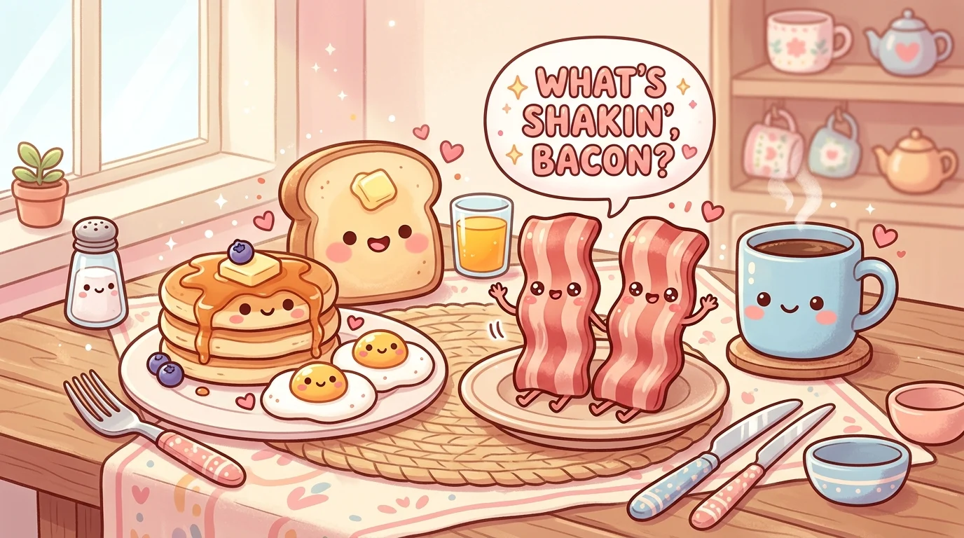 Funny Responses to What’s Shakin Bacon