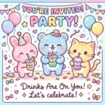 Ways to Say Buy Your Own Drinks on an Invitation
